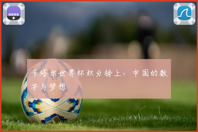 卡塔尔世界杯积分榜上，中国的数字与梦想